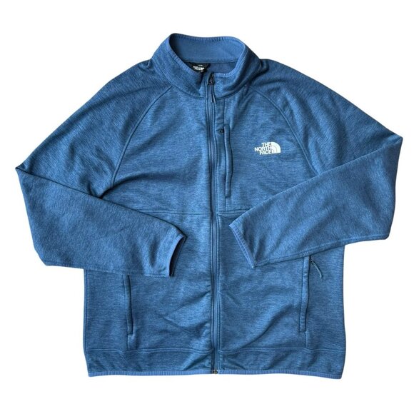 The North Face Canyonlands Full-Zip Jacket Mens XL Fleece Blue *Mark - Picture 1 of 9